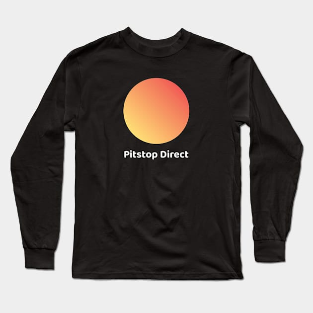 Pitstop Direct White Long Sleeve T-Shirt by Pitstop Direct